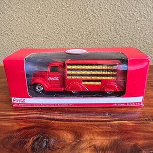 1937 Coca-Cola Bottle Truck Diecast Model 1:87 Scale In Original Box